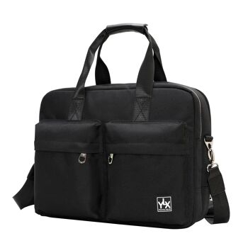 Sac pour ordinateur portable YLX Nash | Le noir 1