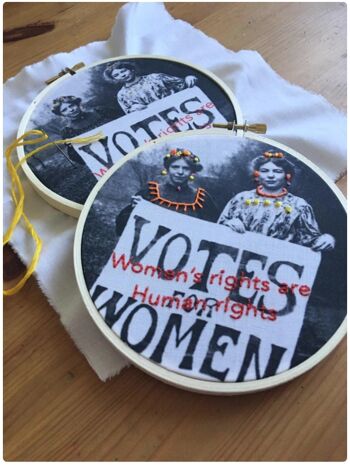 kit de broderie - Votes for Women 2