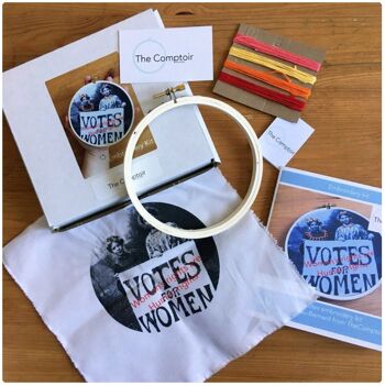 kit de broderie - Votes for Women 3