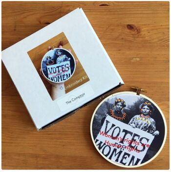 kit de broderie - Votes for Women 5