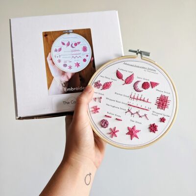 embroidery kit - advanced stitches