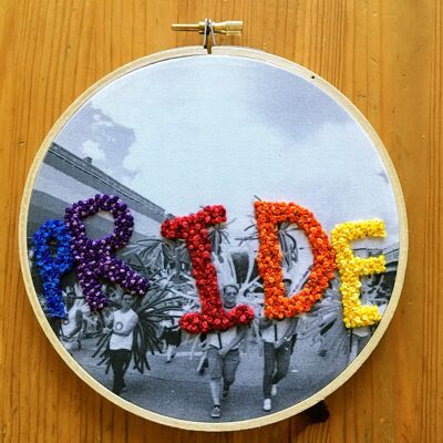 embroidery kit - PRIDE