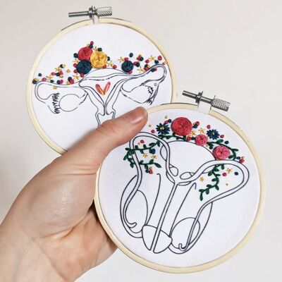double embroidery kit - FarPhallus & Cuterus