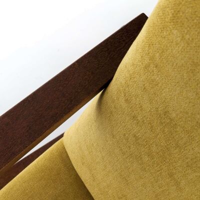 Retrostar Chair - Beech Wood, Walnut Stain - Basic Line