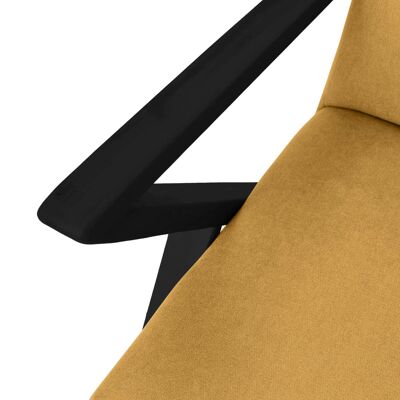 Retrostar Lounge Chair - Beech Wood, Black Lacquered - Basic Line