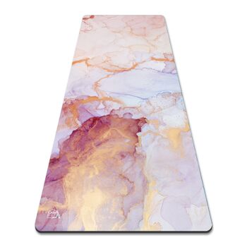 Tapis de fitness & yoga - rose aquarelle 2