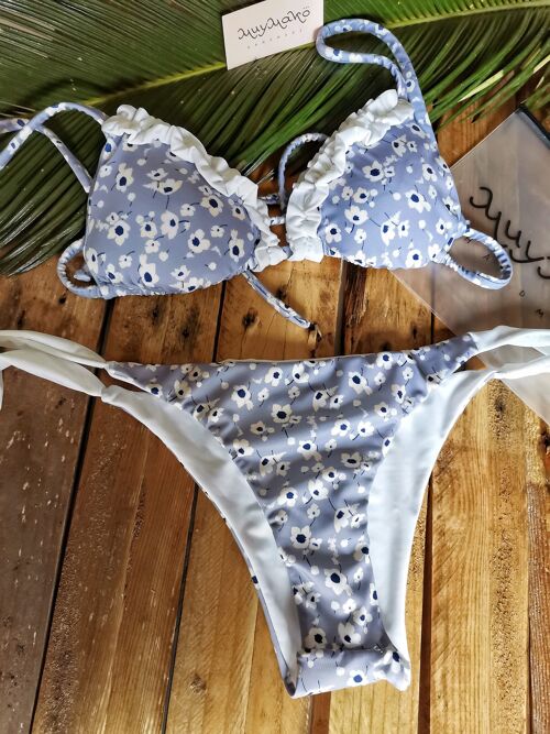 Bikini Triangolo Frou Frou Celeste