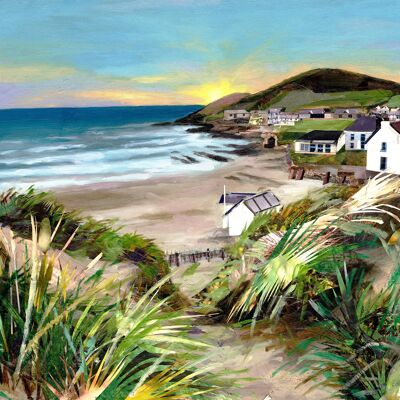 Croyde Bay - Epson watercolour paper 190gsm A2