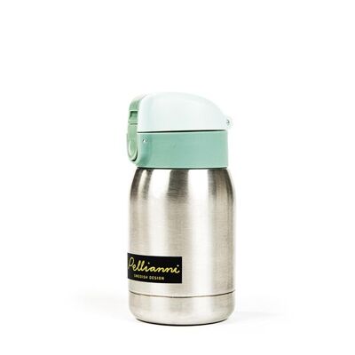 Pellianni: THERMOS GREEN BOTTLE 200ml, in stainless steel