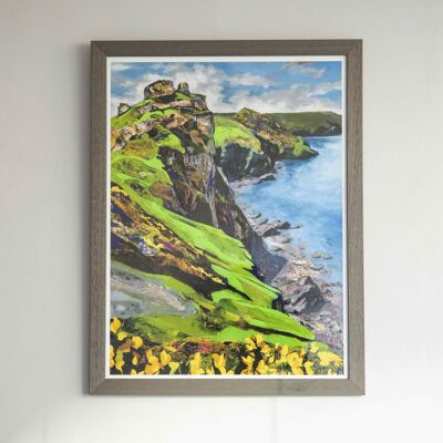 Valley of the Rocks- Framed