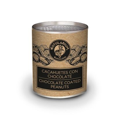 Botularium chocolate coated peanuts (Pack of 10 minibar cans)