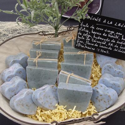 Lavender soap - heart