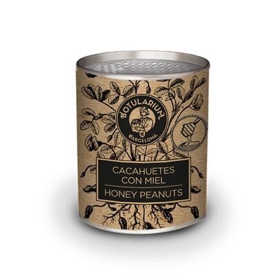 Cacahuete salado miel Botularium (Pack de 10 latitas minibar)