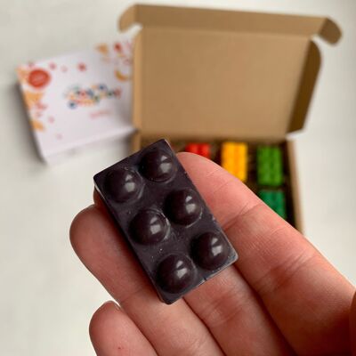 Building Brick Set of 8 Crayons