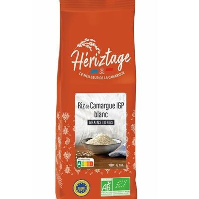 RIZ DE CAMARGUE IGP - LONG BLANC BIO 500G