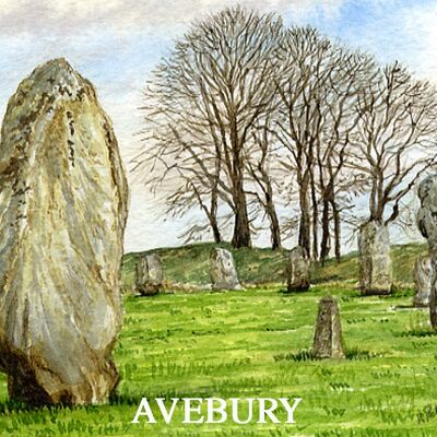 Magnete per il frigorifero, Avebury, Wiltshire