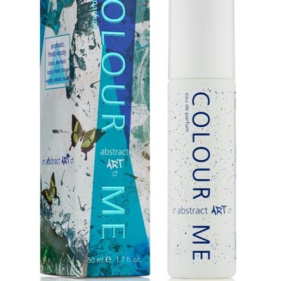Colour Me Abstract Art - Fragrance for Men - 50ml Eau de Parfum, by Milton-Lloyd