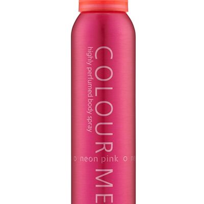 Colour Me Neon Pink - Fragrance for Women - 150ml Body Spray, by Milton-Lloyd