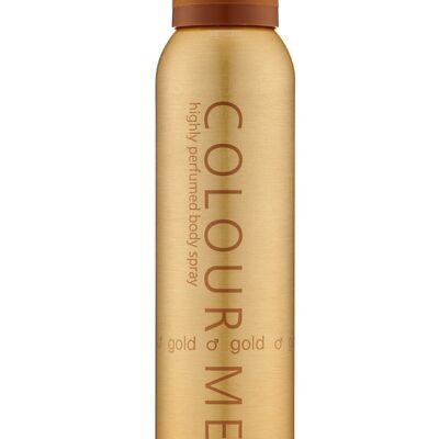 Colour Me Gold Homme - Fragrance for Men - 150ml Body Spray, by Milton-Lloyd