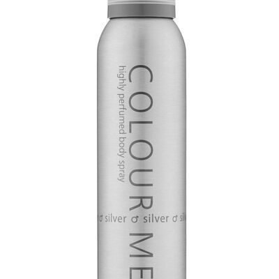 Colour Me Silver - Fragrance for Men - 150ml Body Spray, by Milton-Lloyd