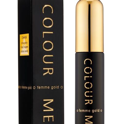 Colour Me Gold Femme - Fragrance for Women - 50ml Eau de Parfum, by Milton-Lloyd