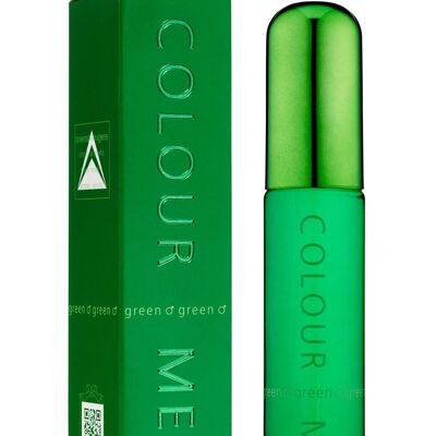 Colour Me Green - Fragrance for Men - 50ml Eau de Parfum, by Milton-Lloyd