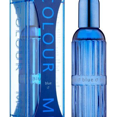 Colour Me Blue - Fragrance For Men - 90ml Eau de Parfum, by Milton-Lloyd