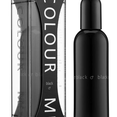 Colour Me Black - Fragrance for Men - 90ml Eau de Parfum, by Milton-Lloyd