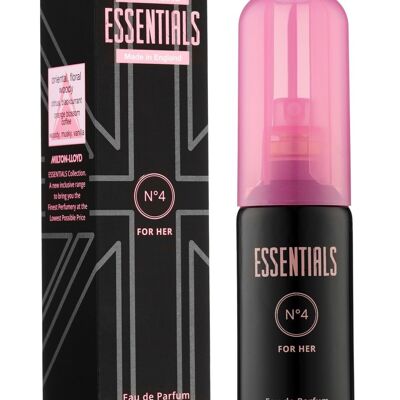 Milton-Lloyd Essentials No 4 - Fragrance for Women - 50ml Eau de Parfum