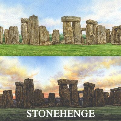 IMÁN PARA NEVERA, STONEHENGE, Wiltshire.