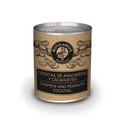 Cocktail de anacardos y cacahuetes Botularium (Pack de 10 latitas minibar)