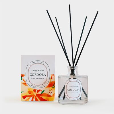 Stick diffuser. Orange blossom scent. Cordoba Collection.