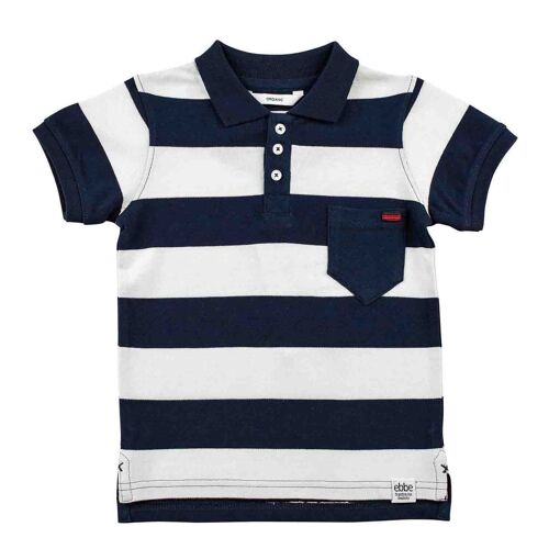 Nino Pique Tee Navy Block