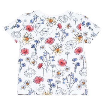 T-shirt Irvin Fleur Blanche 2
