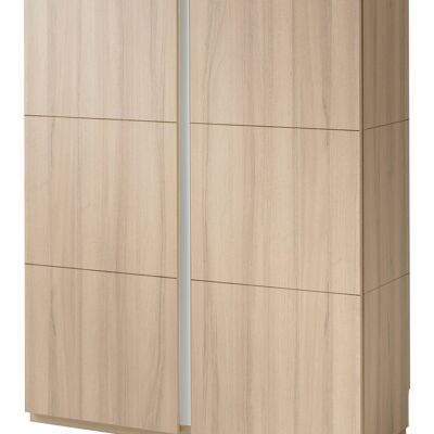 Odda 517 oak, top and profile in different melamine colors