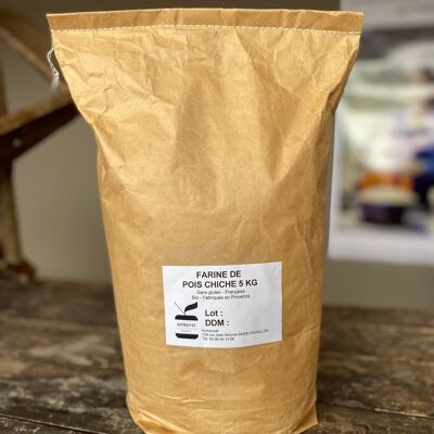 Chickpea flour 5kg organic gluten free