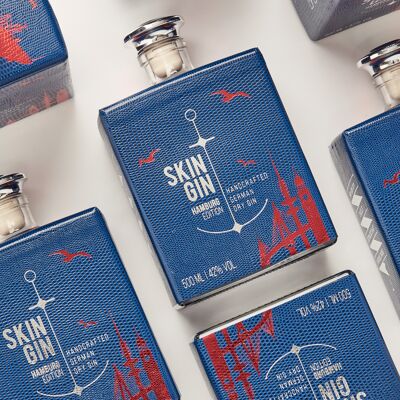 Skin Gin Hamburg Blue Edition, 500ml, 42 vol. % alc.