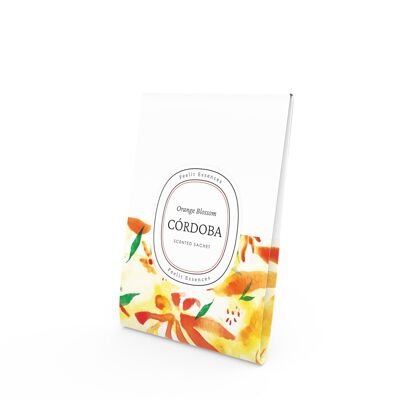 Closet scented bag. Orange blossom scent. Cordoba Collection