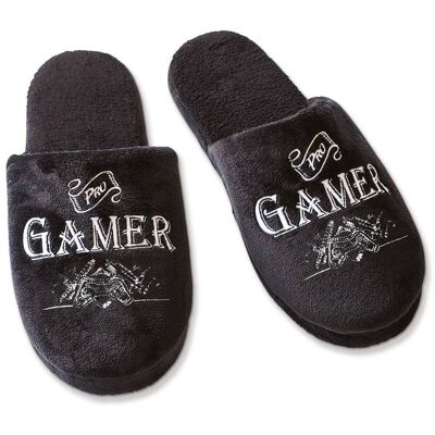 Chaussons - Gamer - Grand (Taille UK 11-12)