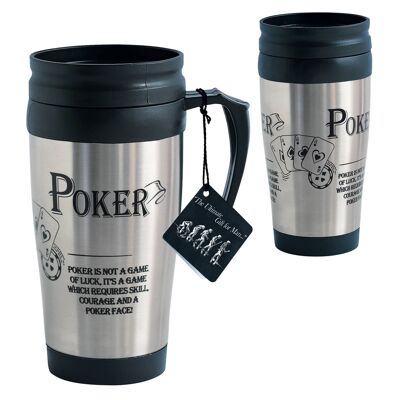 Travel Mug - Poker