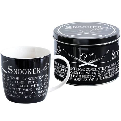 Mug in Tin - Snooker