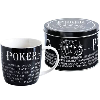Mug en étain - Poker