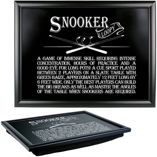 Lap Tray - Snooker