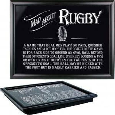 Bandeja de regazo - Rugby
