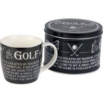 Mug en étain - Golf 2