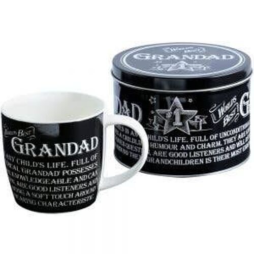 Mug in Tin - Grandad