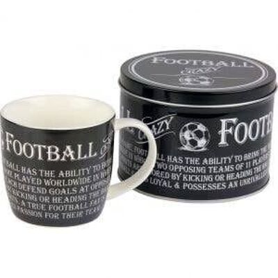 Mug in Tin - Football