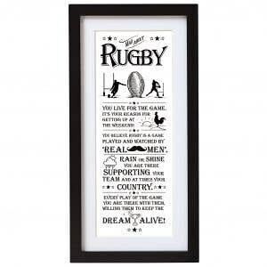 Arte della parete - Rugby