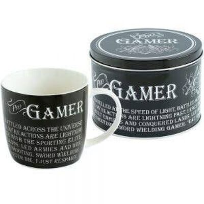 Taza en hojalata - Gamer