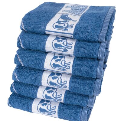 Dutch Blue - Kitchen towel set - 6 pieces - Twentse Damast